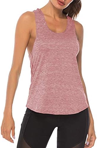 Yaker Atletic Yoga vrhovi za ženske trkačke tenderske tenderske majice teretane