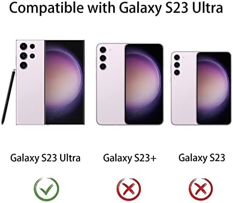 iKopink zaštita sočiva kamere za Galaxy S23 Ultra, 9h poklopac sočiva kamere od kaljenog stakla kompatibilan sa Galaxy S23 Ultra, Diamond S23 ultra zaštitnik sočiva kamere (Pink