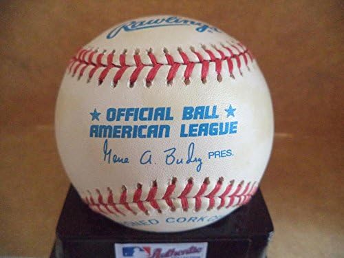 Mike Bordick Baltimore Orioles potpisan autogramirani A.L. Baseball W / COA