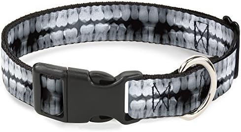 Kopča-Down Plastic Clip Ovratnik-Dental X-Zrake Crna/Bijela - 1.5 Wide-Odgovara 18-32& 34 ; Vrat-Veliki