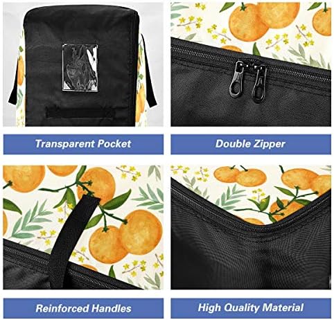 N / A umanjen u torba za pohranu velikih kapaciteta - Limunska narančasta odjeća za odjeću Organizator Organizator spavaća soba sa