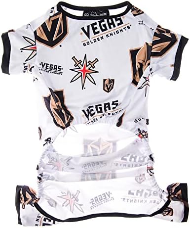 Littlearth Unisex-za odrasle NHL Vegas Golden Knights pet PJs, boja tima, velika