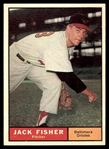 1961 TOPPS # 463 JF Jack Fisher Baltimore Orioles NM Orioles