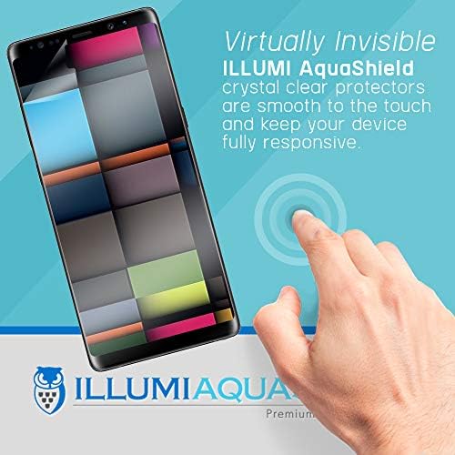 ILLUMI AquaShield zaštitnik ekrana kompatibilan sa Samsung Galaxy Note 8 jasnim fleksibilnim TPU filmom visoke definicije bez mjehurića