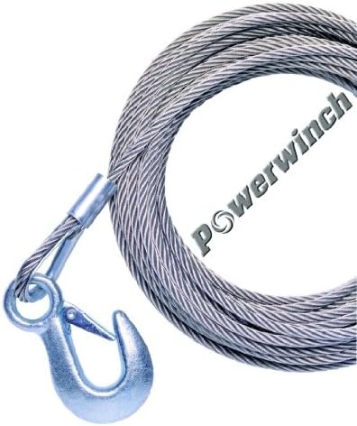 PowerWinch P7188800AJ 40 'pocinčani kabel sa kukom