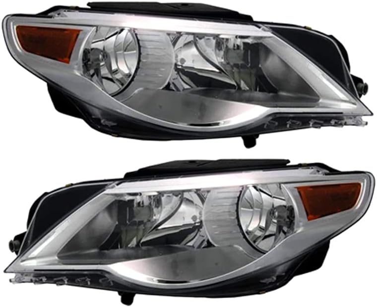 Rareelektrična Nova halogena prednja svjetla kompatibilna sa Volkswagen Cc R-Line limuzinom 2009-2012 po BROJU DIJELA 3c8-941-006-F