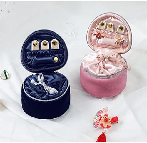 Kutija za odlaganje nakita DANN Mini putne tkanine Naušnice narukvica Nakit u obliku nakita u obliku srca, japanska putnička pohranjivanje