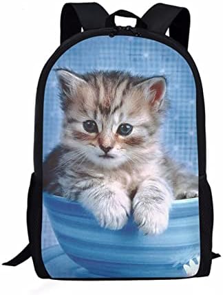Pensura CAT uzorak školski ruksak za tinejdžerske djevojke za laptop ruksak slatka školska torba Dječja palačica Putovanja casual