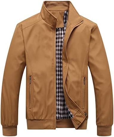 Sport jakne za muškarce muške jakne od punog ležernih patentnih džepnih kaputa