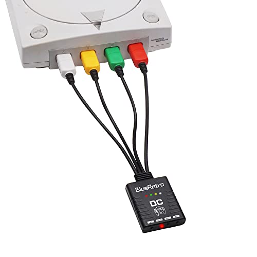 Xberstar DC DreamCast adapter za kontroler Bluetooth bežičnog pretvarača ručke-jednostavan plug and Play konverter za Sega Dreamcast