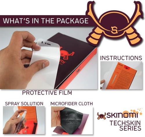Skinomi zaštitnik kože za cijelo tijelo kompatibilan sa Samsung Galaxy Light TechSkin Full cover Clear HD Film