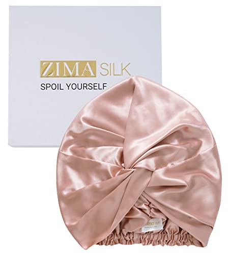 Zimasilk 22 MOMME mulberry svilena poklopac za spavanje i žensko Njega kose, najviša klasa 6A svilena kosa za spavanje s premium
