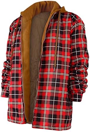 Ymosrh dukseve za muškarce prekrivene obložene gumb dolje ploče majica dodajte baršuna da biste zadržali toplu jaknu sa jakne od kapuljača