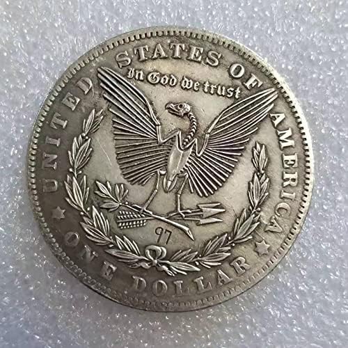 American 1901 Rangers Srebrni pozlaćeni novčići kovanica Kolekcionarni poklon Coin Chainge Coin