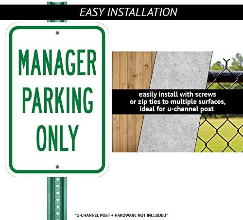 Nema parking uvlačenja zona | 12 x 18 teškim mjernim aluminijskim rustnim rustnim parkiralištima | Zaštitite svoje poslovanje i općinu