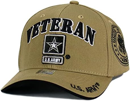 Veteranska kapa američke vojske vojna službena licencirana Podesiva bejzbol kapa