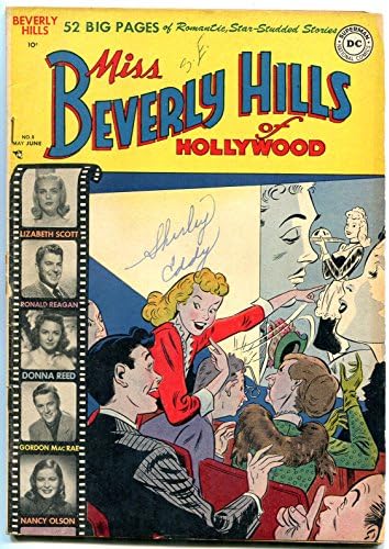 MISS Beverly HILLS of HOLLYWOOD 8 1950-RONALD REAGAN-DONNA REED-very good VG-
