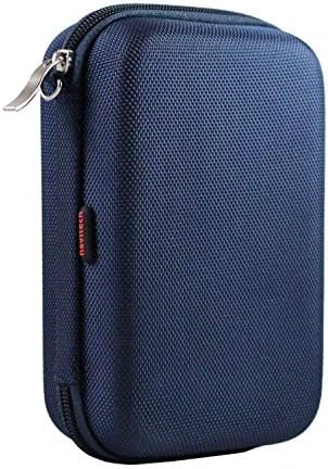 Navitech tamno plava tvrda torbica kompatibilna sa Tomtom Go Professional 520