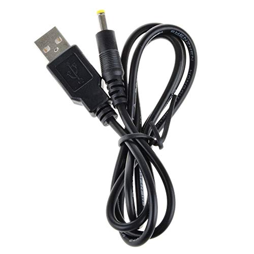FITPOW USB PC napajanje punjač za punjenje kablovskim kabelom za AUVIO 3300675 Bluetooth bežične slušalice za bežičnu stereo glavu