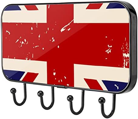 Guerotkr zidne kuke, viseće kuke, ljepljive kuke za vješanje, britanska zastava