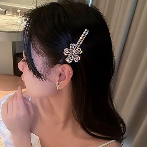 Hucu Slatka geometrijska ličnost Djevojka za ličnost Biserna pokrivačica FishBone Ženska kosa Diamond Hairpin Korean Style Barretts