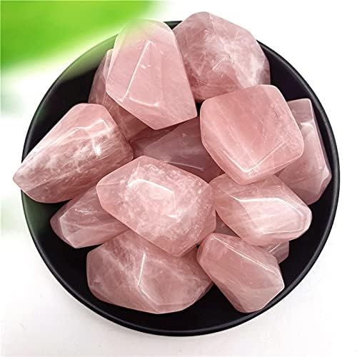 Binnanfang AC216 1pc Natural ružičasti kristal Rose Kvarc Crystal Palm srušen nepravilni kamen zacjeljivanje prirodnih kamenja i minerali