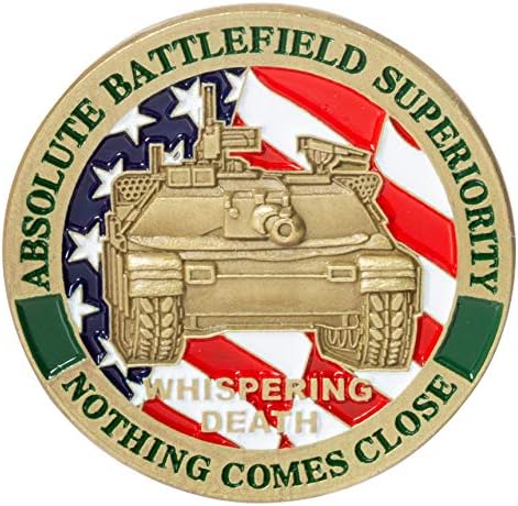 Sjedinjene Države Vojni abrams tenk šapat smrt m1 m1a1 m1a2 apsolutni bojni polja Superiortity Ništa ne dolazi blizu coin