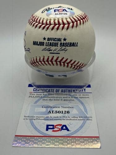 Pete Rose Ahola 4256 Crveni potpisani autogram službeni MLB bejzbol PSA DNK - autogramirani bejzbol