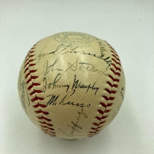 1941. Njujork Yankees World Series TIMS TIPOVA POTPISAN BADEBALL JSA COA - AUTOGREMENA BASEBALLS
