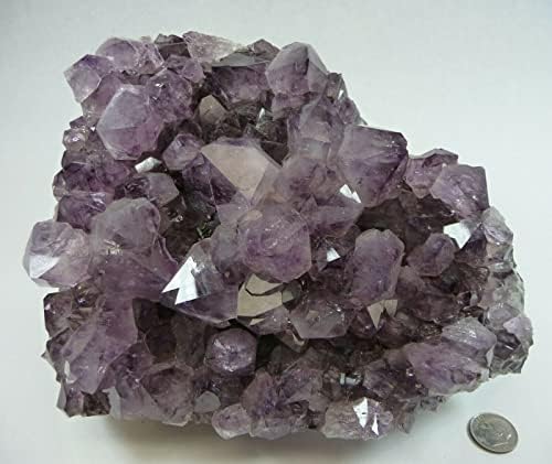 Crystal2203 , ametist kristalni prirodni klaster Urugvaj 5 lbs 5.4oz čakre reiki ljekovita