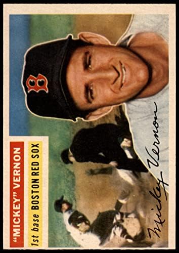 1956 TOPPS 228 Mickey Vernon Boston Red Sox VG Red Sox