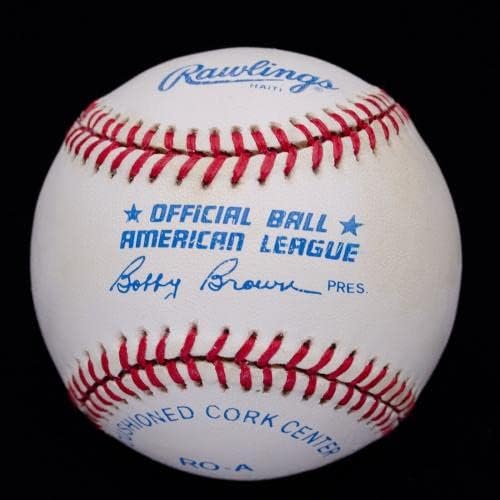 Fini Billy Martin potpisao je autogramiranog na bejzbol Yankees JSA loa xx12277 - autogramirani bejzbol