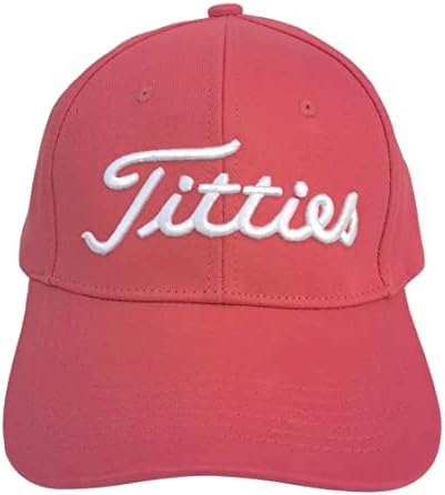 Bamveio Titties Hat Tittiess Golf Kape za muškarce, Funny Tittes Hat, TIMLjt kapa, bijela i crna