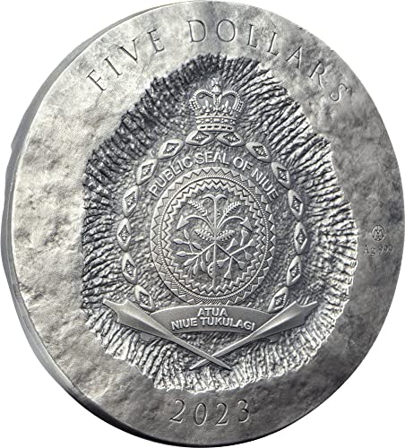 2023 DE Moderna prigodna Powercoin Venus de Milo 2 oz Silver Coin 5 $ Niue 2023 Antique Finish
