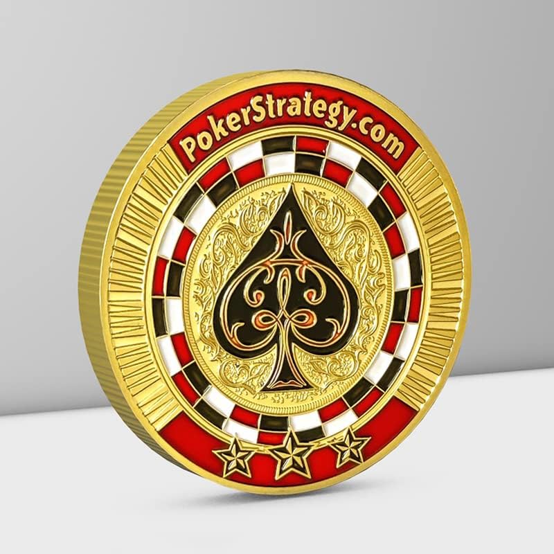 Las Vegas Chips Poker Spades Medal Lucky BADGE HOLD LUCK Coins Councing Mali poklon poklona