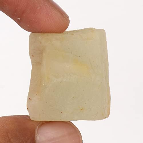 Gemhub 106,45 CT Natural Neprisutni bijeli Mesecstone zacjeljivanje kristala za meditaciju, joga, reiki