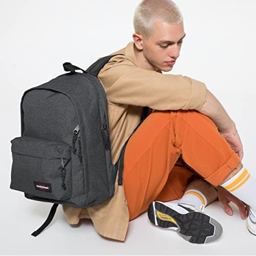 Eastpak back to Work ruksak-Torba za školu, Laptop, putovanja, posao ili torba za knjige-Crni traper
