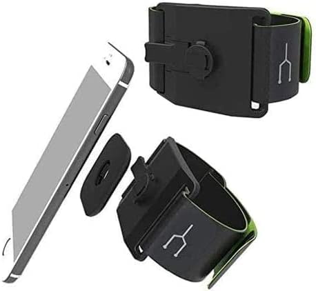 Navitech Black Mobile Mobitel Vodootporni kaiš za pokretanje pojasa - kompatibilan sa G9 pametnim telefonom