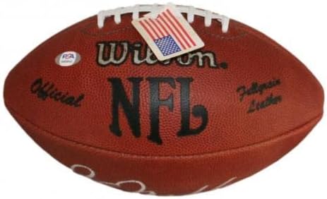 John Madden potpisao službeni NFL kožni fudbal Oakland Raiders PSA / DNA & JSA - AUTOGREME FOOTBALS