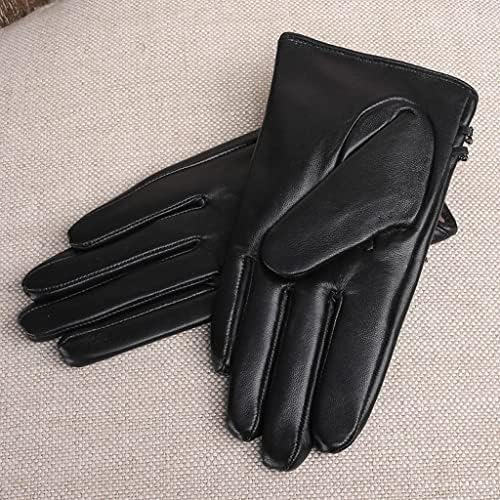 N / A zimske kožne rukavice ženske rukavice sa ekranom osetljivim na dodir sa lancem podstava topla