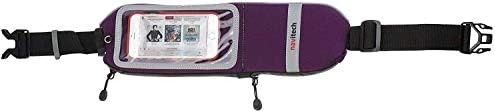 Navitech Purple Mobile Mobile Phone Vodootporni kaisak za pokretanje - kompatibilan s LG G8 Thatq