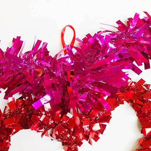 Hemmeta Valentines vijenci za prednje vrata12 x 14 inča Domaći dekor ružičasti vijenac zid viseći umjetnička sjedačka kuća ukrasi vješalica za vješalice na dugim relacijama Pokloni za nju
