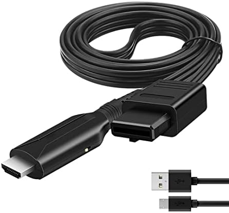 Gxcdizx 1080p HD N64 HDMI Converter HD Link kabl za N64 / GameCube/SNES Plug & amp; Igrati