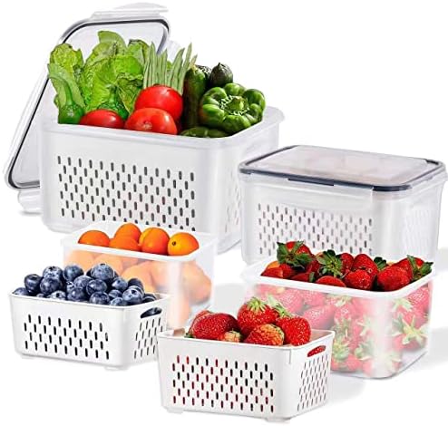 Hladnjak Organizator kante Clear proizvode Saver hrana salata povrće bobičasto voće kontejneri za skladištenje za frižider Keep Fresh