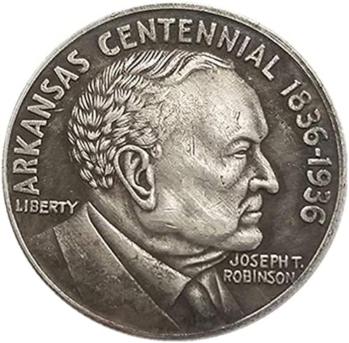 Starinski zanati Američki pola dolara 1936 Rob Srebrni dolar Komemorativna kolekcija novčića 1577