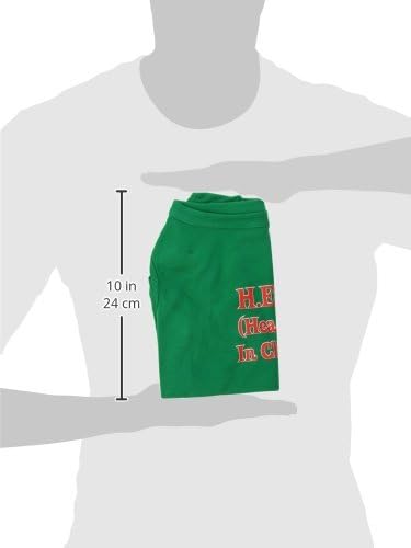 Mirage Pet Products 18-Inch head Elf in-Charge majice za sito štampu za kućne ljubimce, XX-velike, smaragdno zelene
