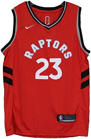 Fred Vanvleet Toronto Raptors potpisali su autogramirani crveni 23 dres PSA COA