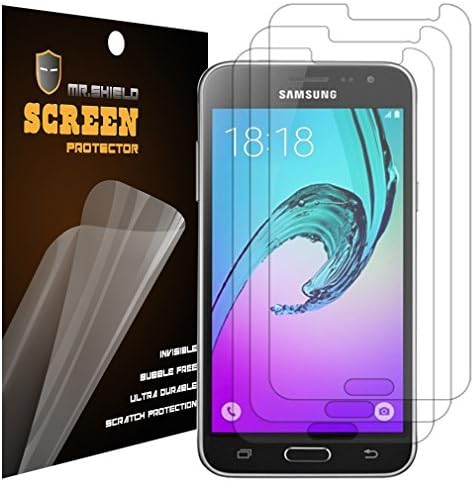 Mr. štit dizajniran za Samsung Galaxy J3 / Galaxy J3 Premium Clear [PET] zaštitnik ekrana [3 pakovanje] sa doživotnom zamjenom