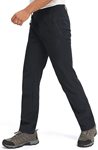 Muške hlače s mekim površinama lagane vodootporne planinarske hlače Zimske pantalone na otvorenom izolirane planinarske pantalone