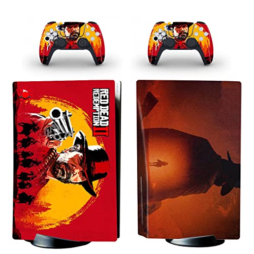 Igra GRed Deadf i Redemption PS4 ili PS5 skin naljepnica za PlayStation 4 ili 5 konzolu i 2 kontrolera naljepnica Vinyl V9193